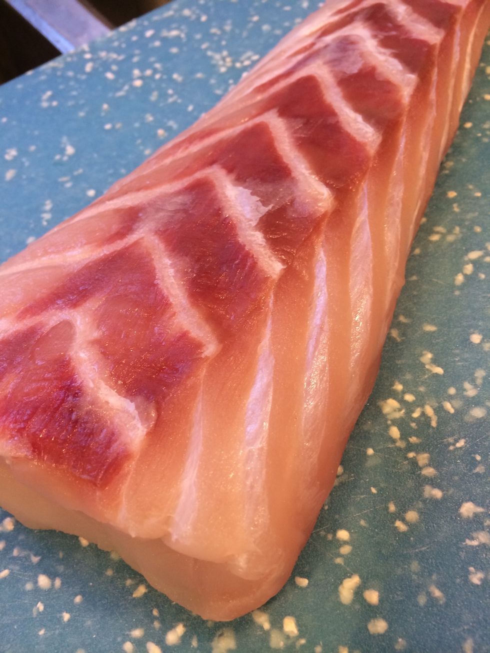 Personally, I do not like the taste of the darkened part (I think it's blood...not really sure).