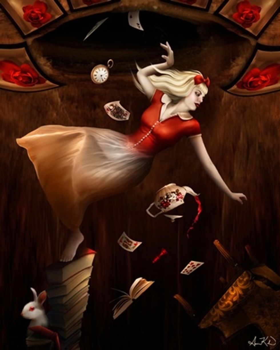 Personally, I enjoy being inspired by literature, life experiences, and music.