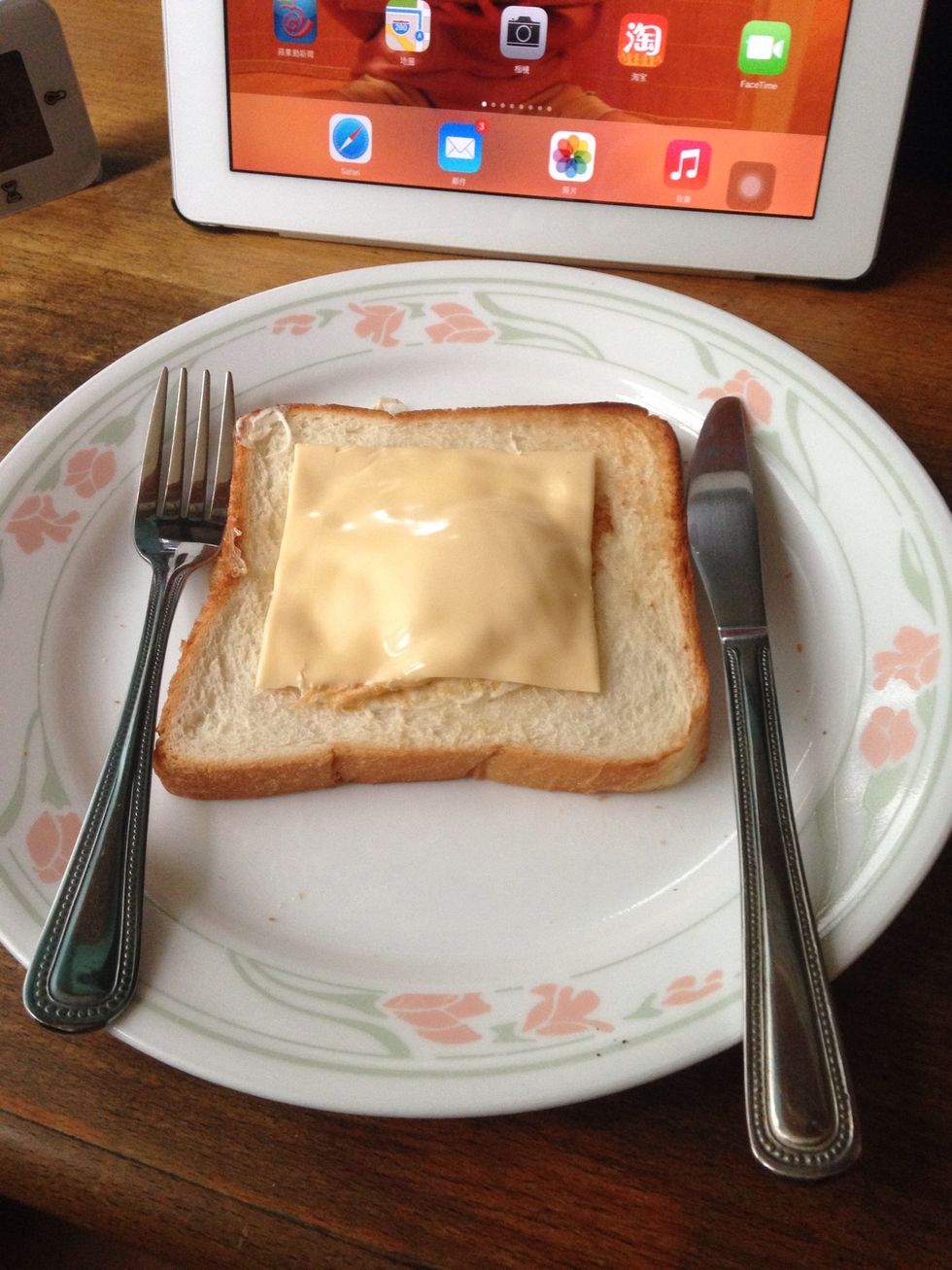 Personally, i love putting a slice of cheese above the egg, just add any food u like;;