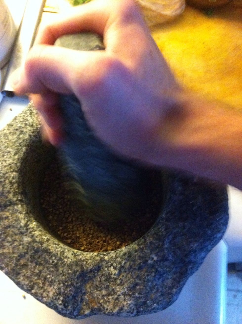 Pestlize the crunch right out of em. Take it! take it!