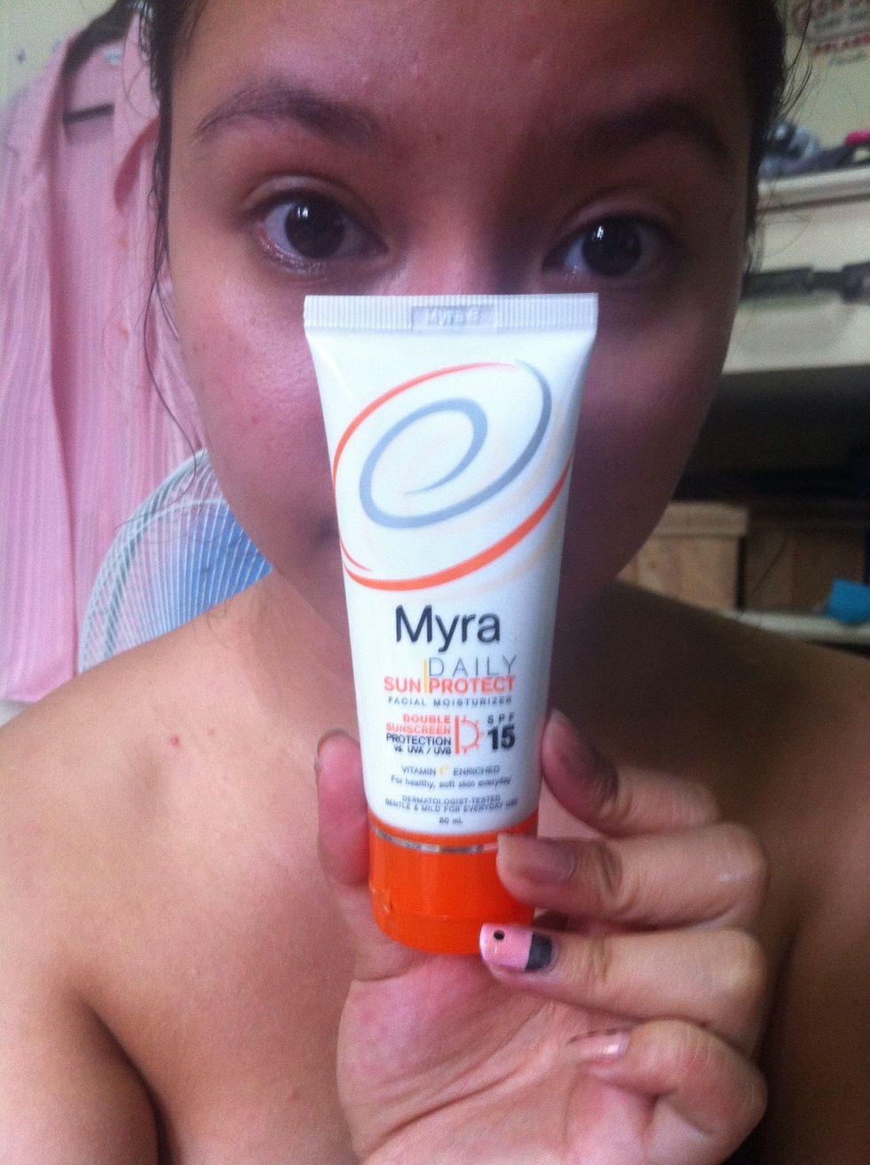 Philippines is a tropical country so it's always sunny and bright. Never ever forget to out sunscreen or anything that will protect your face or skin from UV rays. However im not using this one!