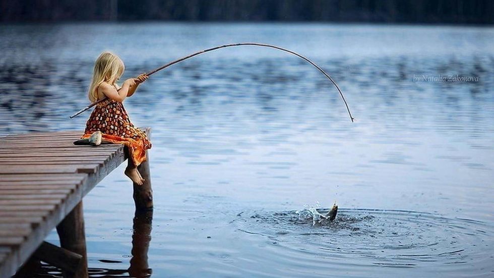 Phishing is where somebody (most likely a stranger) will try to reel in your personal information. To prevent this don't post personal information online.