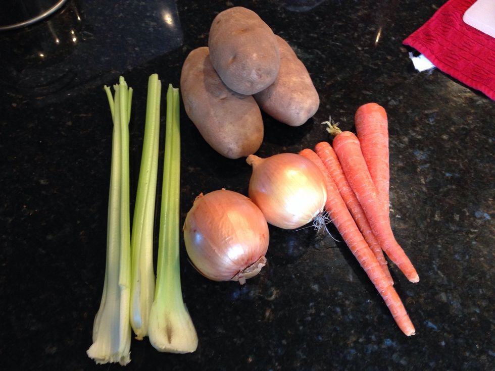 Photo of the vegetables. I also added some mushrooms simply because we had them.