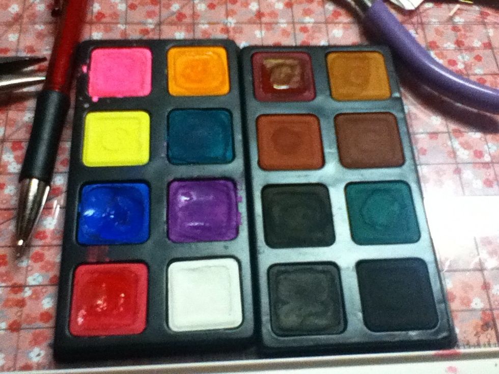 Pic out color palet.