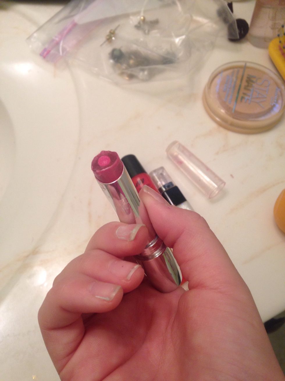 Pick a color that you want to put on and put it on
