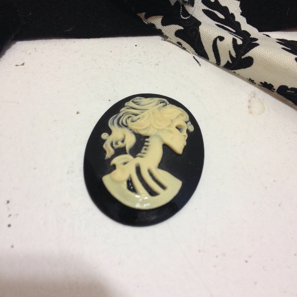 Pick a focal piece. I got this on ETSY