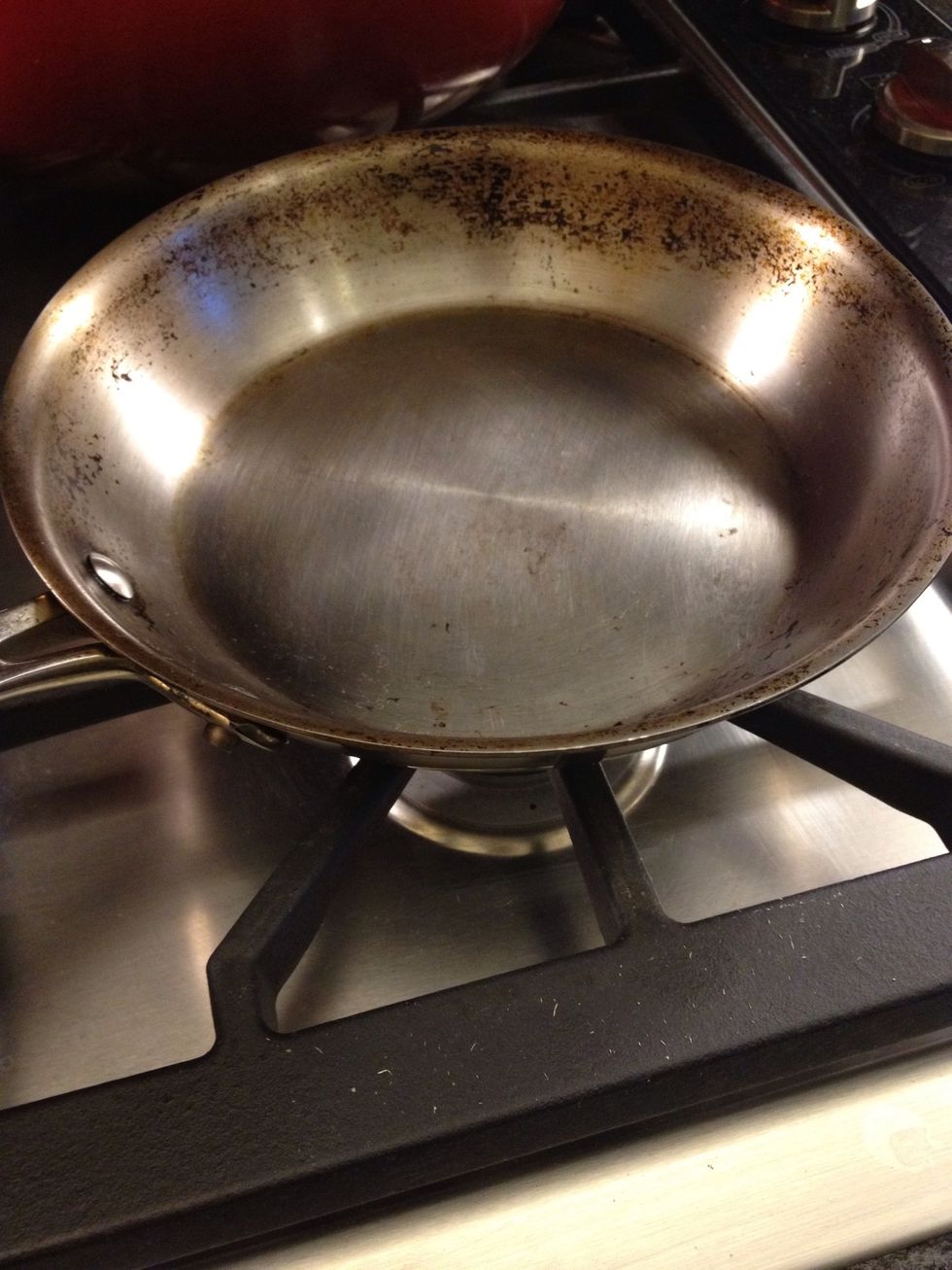 Pick a pan to fry it. Helps a lot but doesn't need to be non-stick