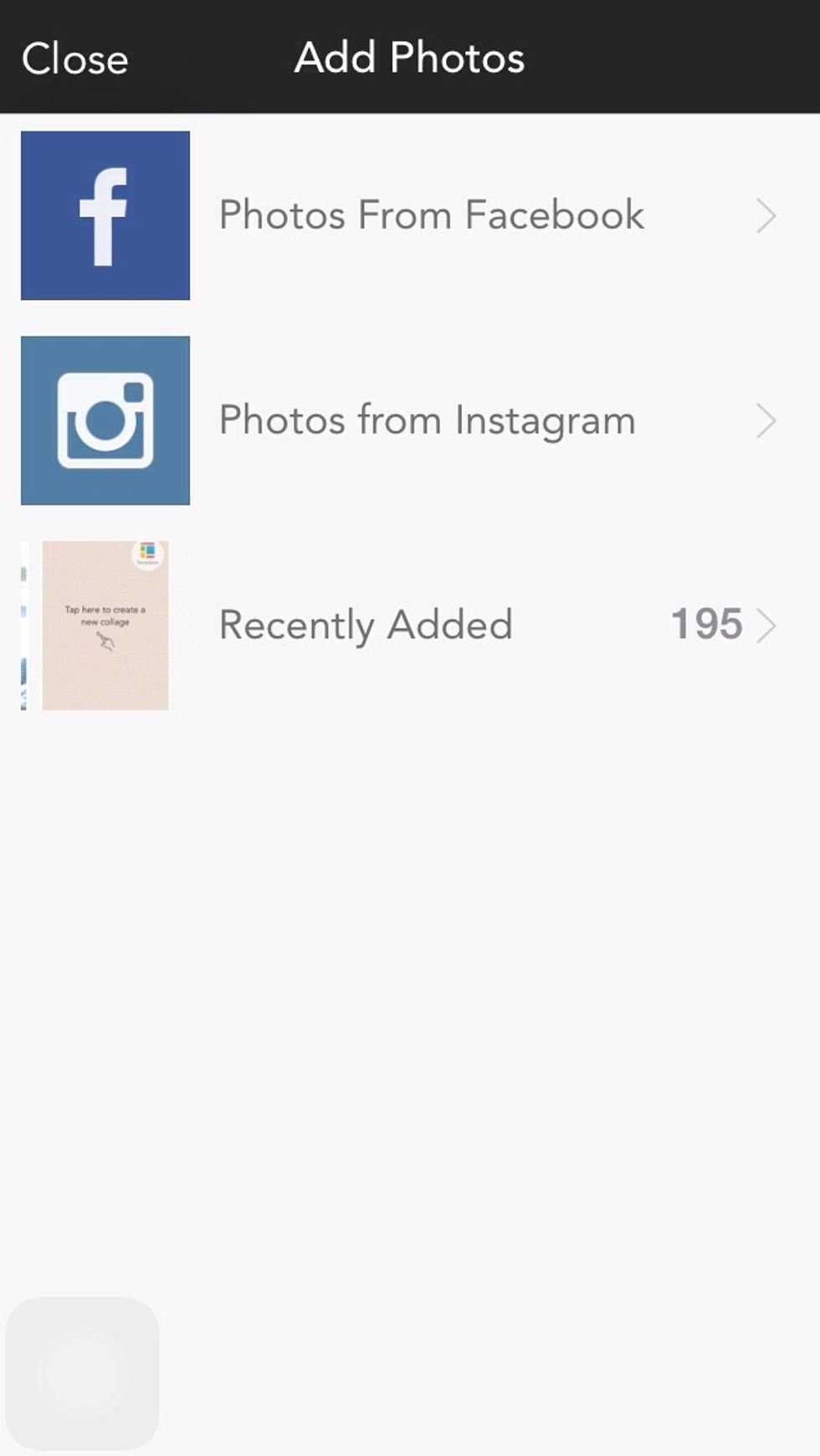 Pick a picture to edit