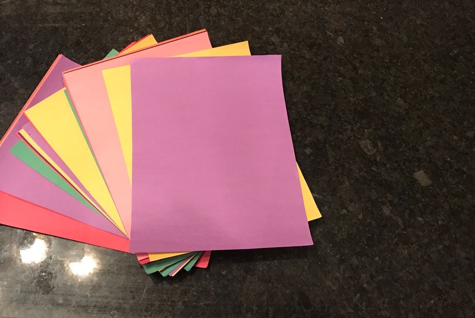 Pick out your colors you want.