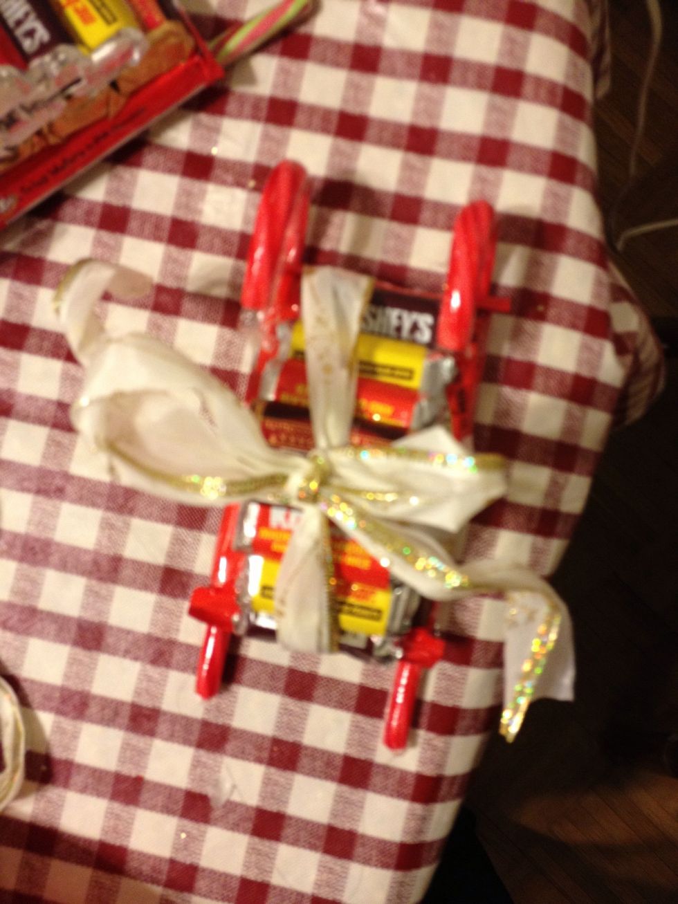 Pick out your favorite ribbon and wrap it like a gift