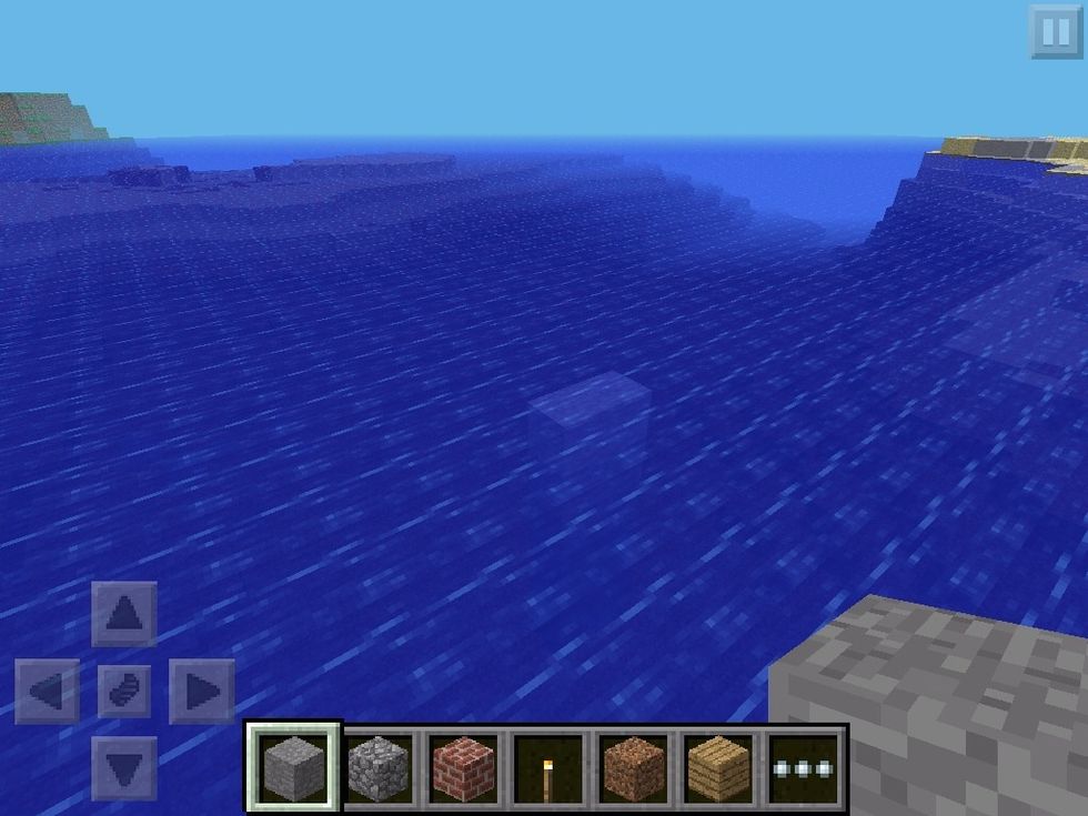 Pick the location your going to build your steve first