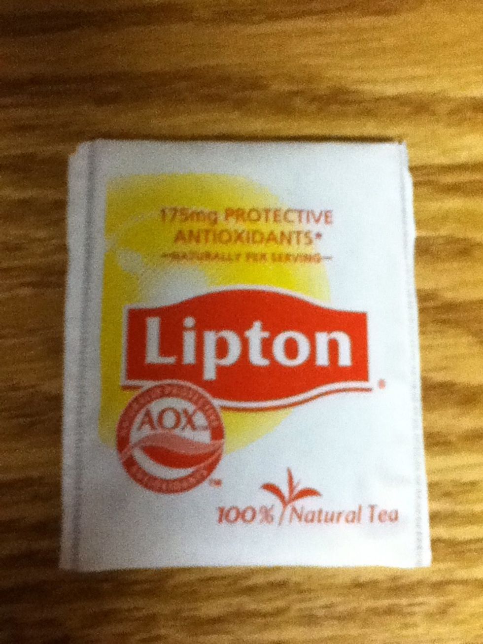 Pick the tea. You can use any kind, but I prefer plain old black tea.