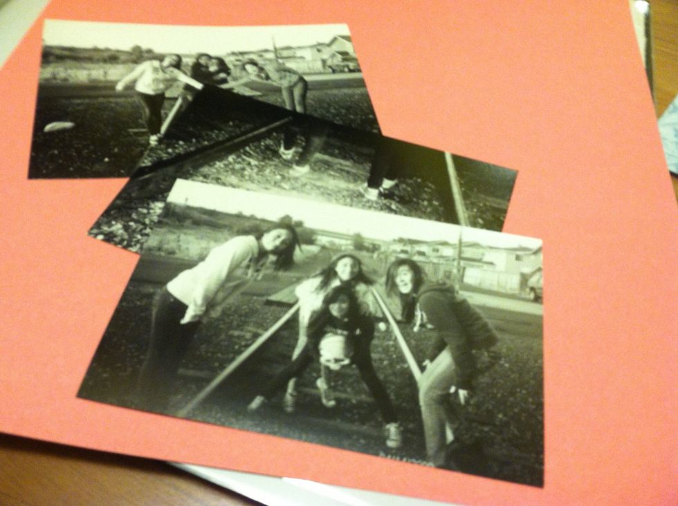 Pick two or three pictures