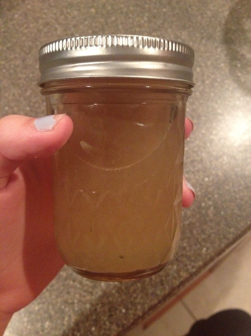 pick up jar and give it one last good shake.