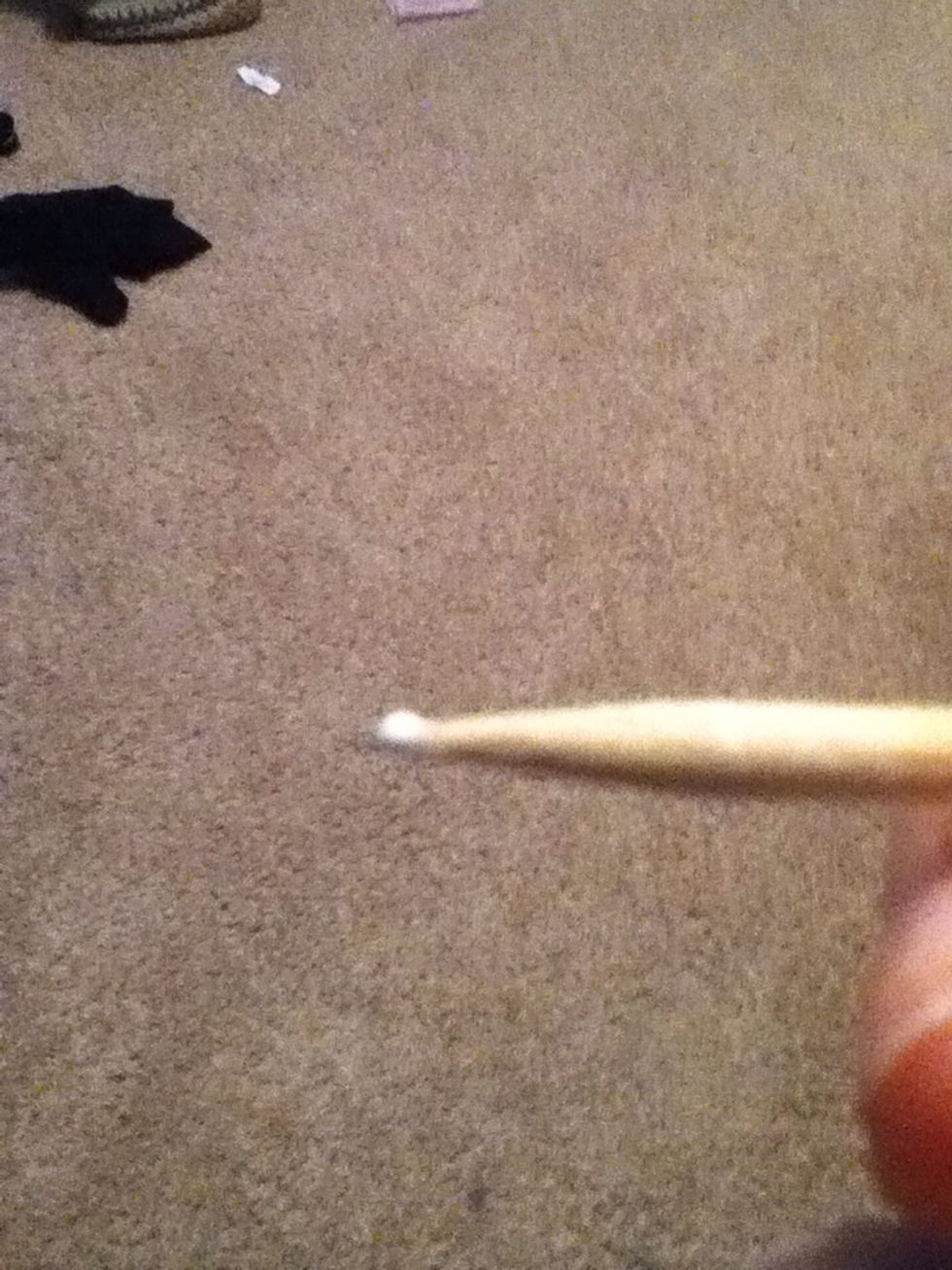 Pick up some of it on your designer stick