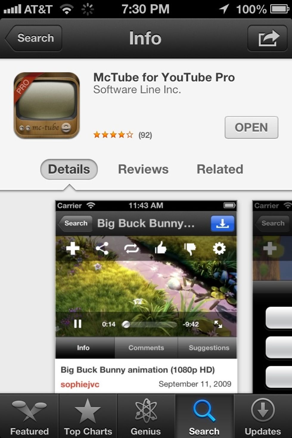 Pick up the McTube for YouTube app. There's a free and a pro version available. Now let me share some of it's features that makes this app better than the YouTube app.