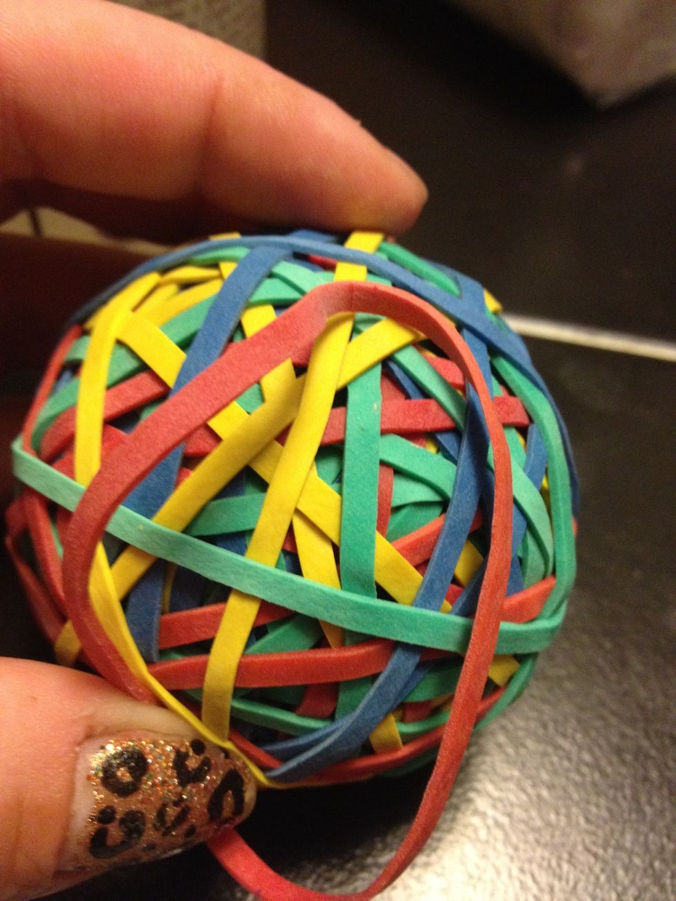 Pick up your rubber band :)