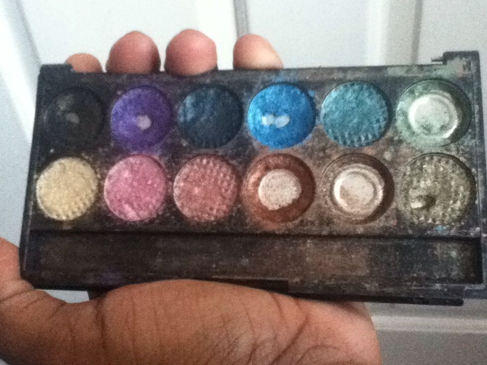 Pick your colour...this palette has been used well!