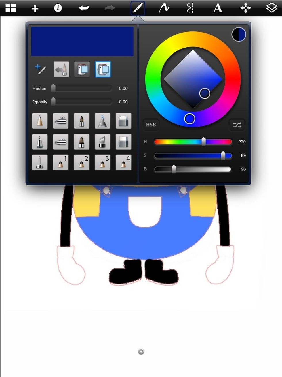 pick your pocket and button color color