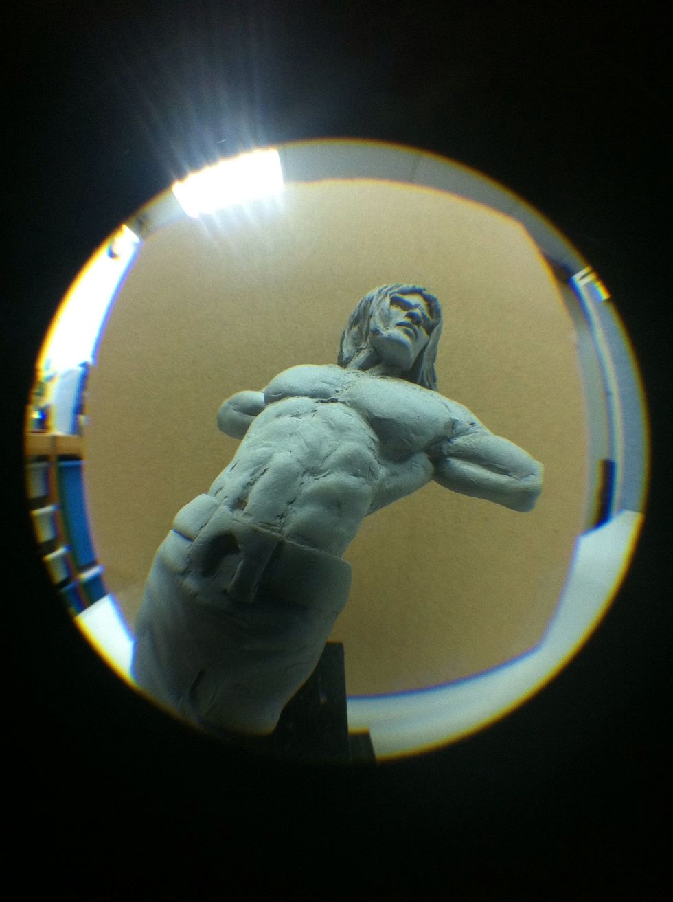 Picture taken with the iPhone4 with fisheye lens.