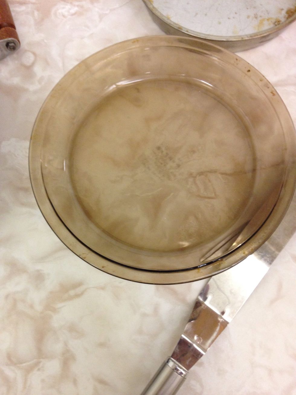 Pie Tin   Used to make pie  I can make pie with a pie Tin