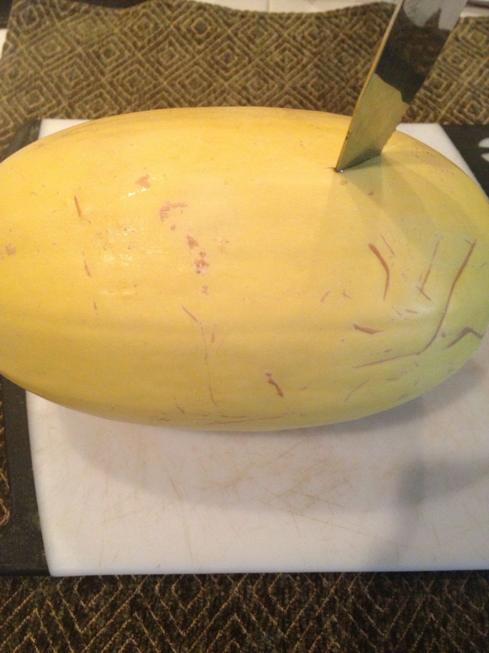 Pierce with knife to release steam.