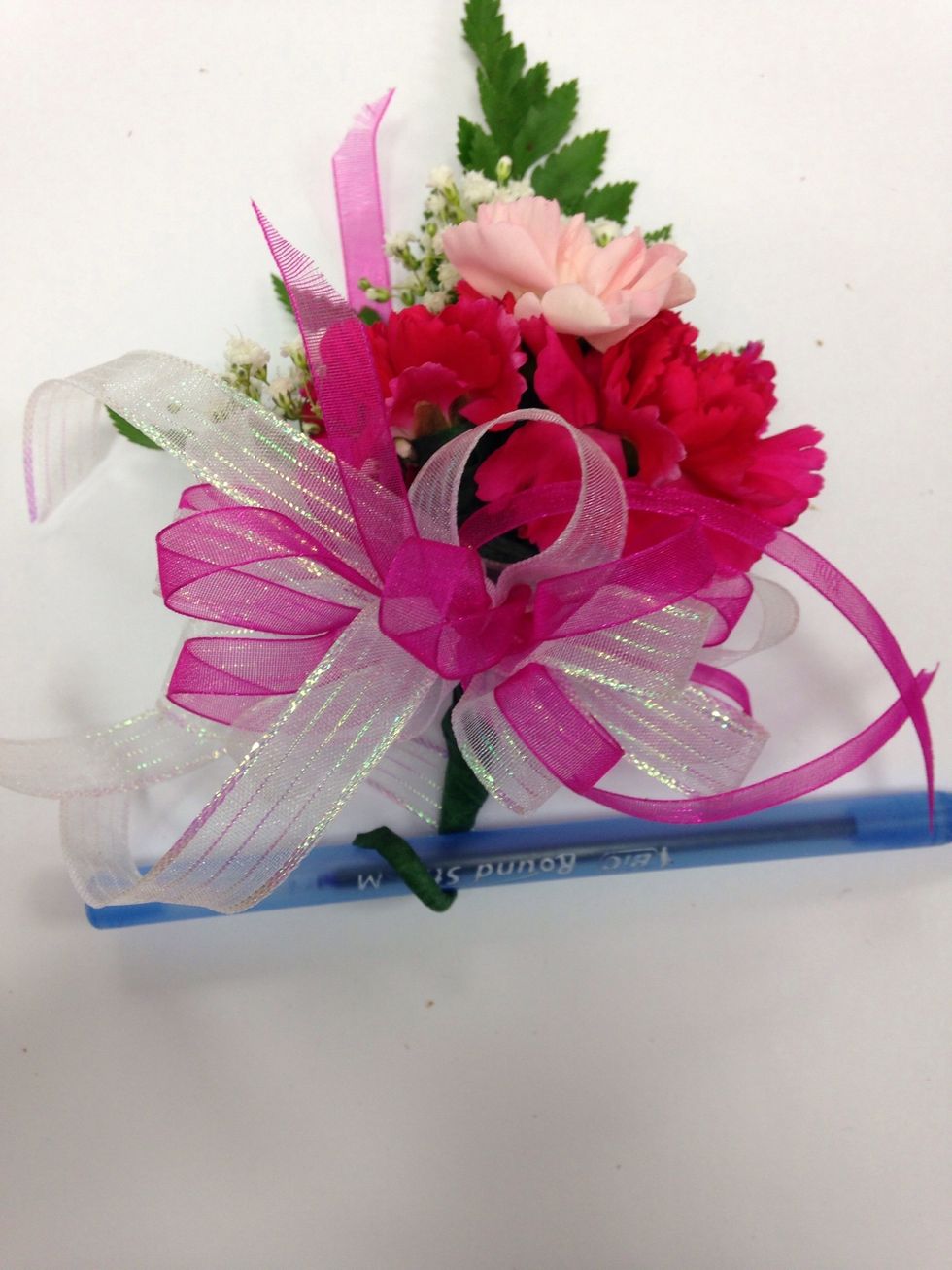 Pigtail the wire. (A method used. You can you a pen or any thing shaped similarly. Wrap wire around the pen to create pigtail look.)