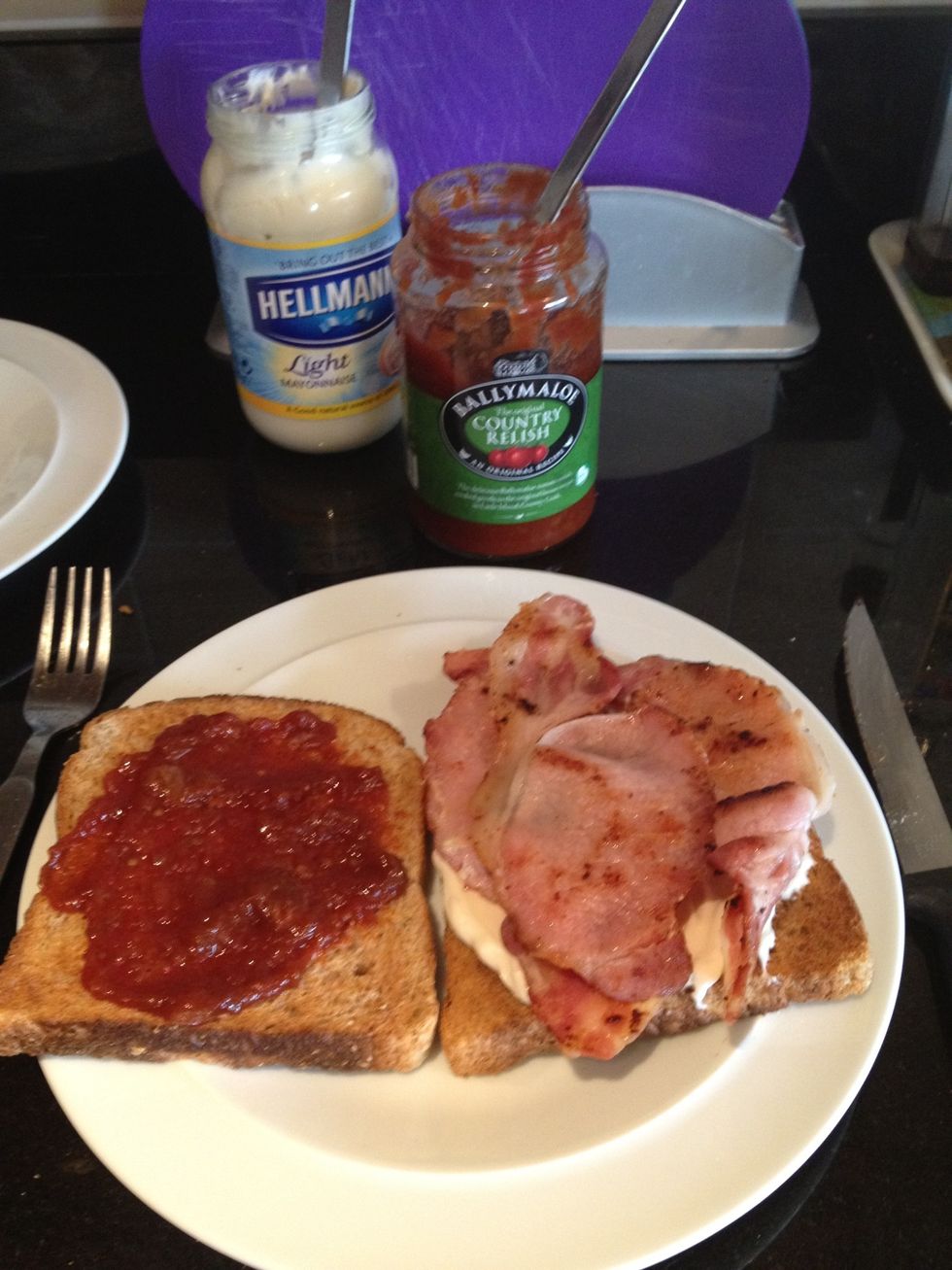 Pile the bacon on