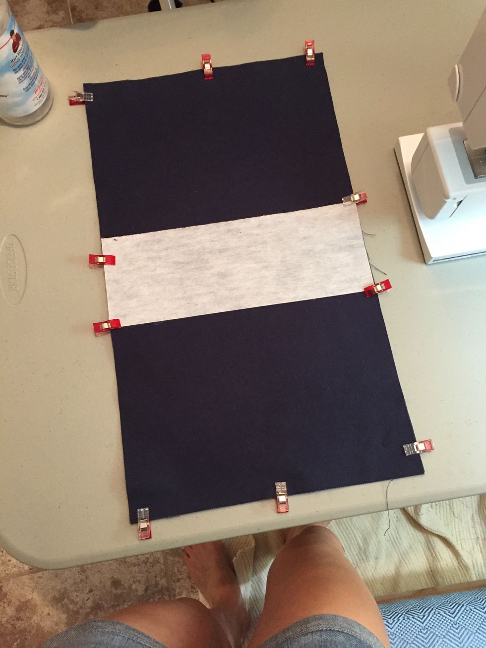 Pin right sides together