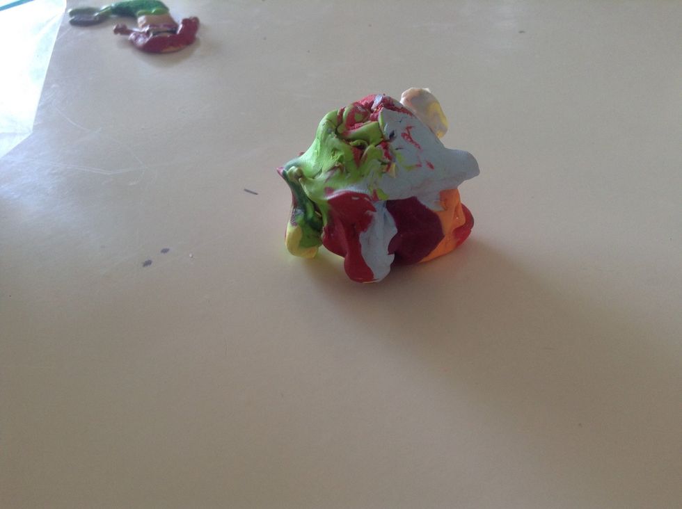 Pinch around the edges to form a shell.