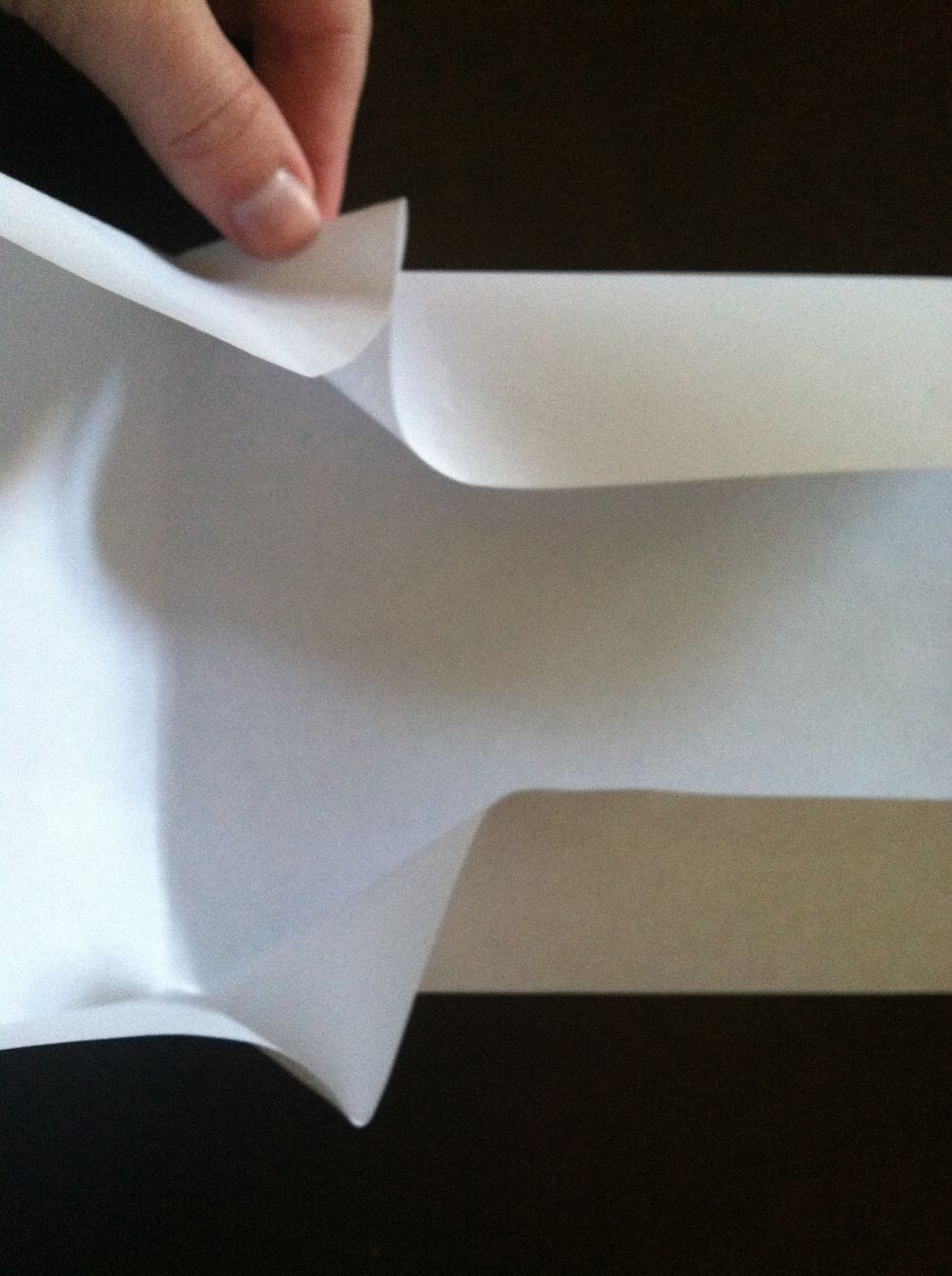 Pinch the other side as well