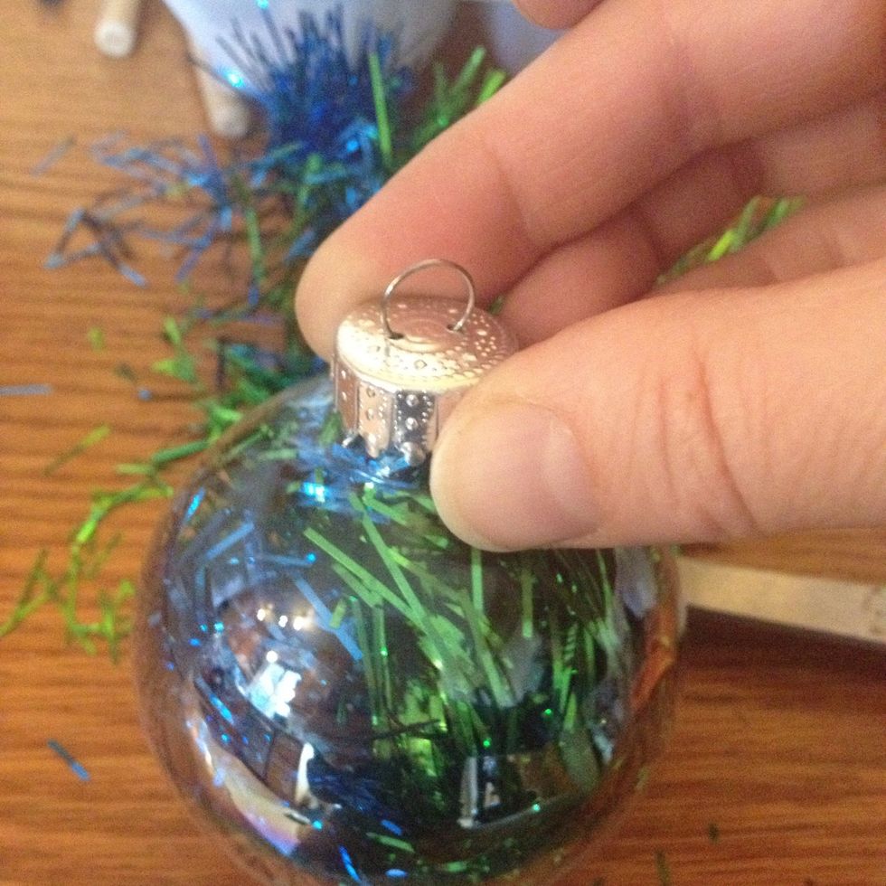 Pinch the sides all around so it is secure.