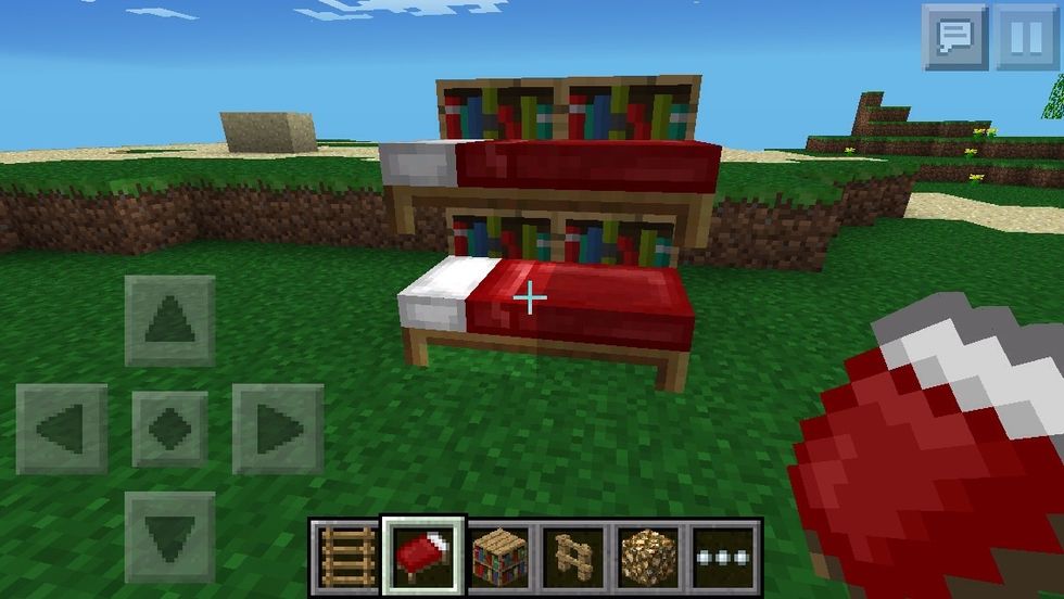 Place a bed under the other one