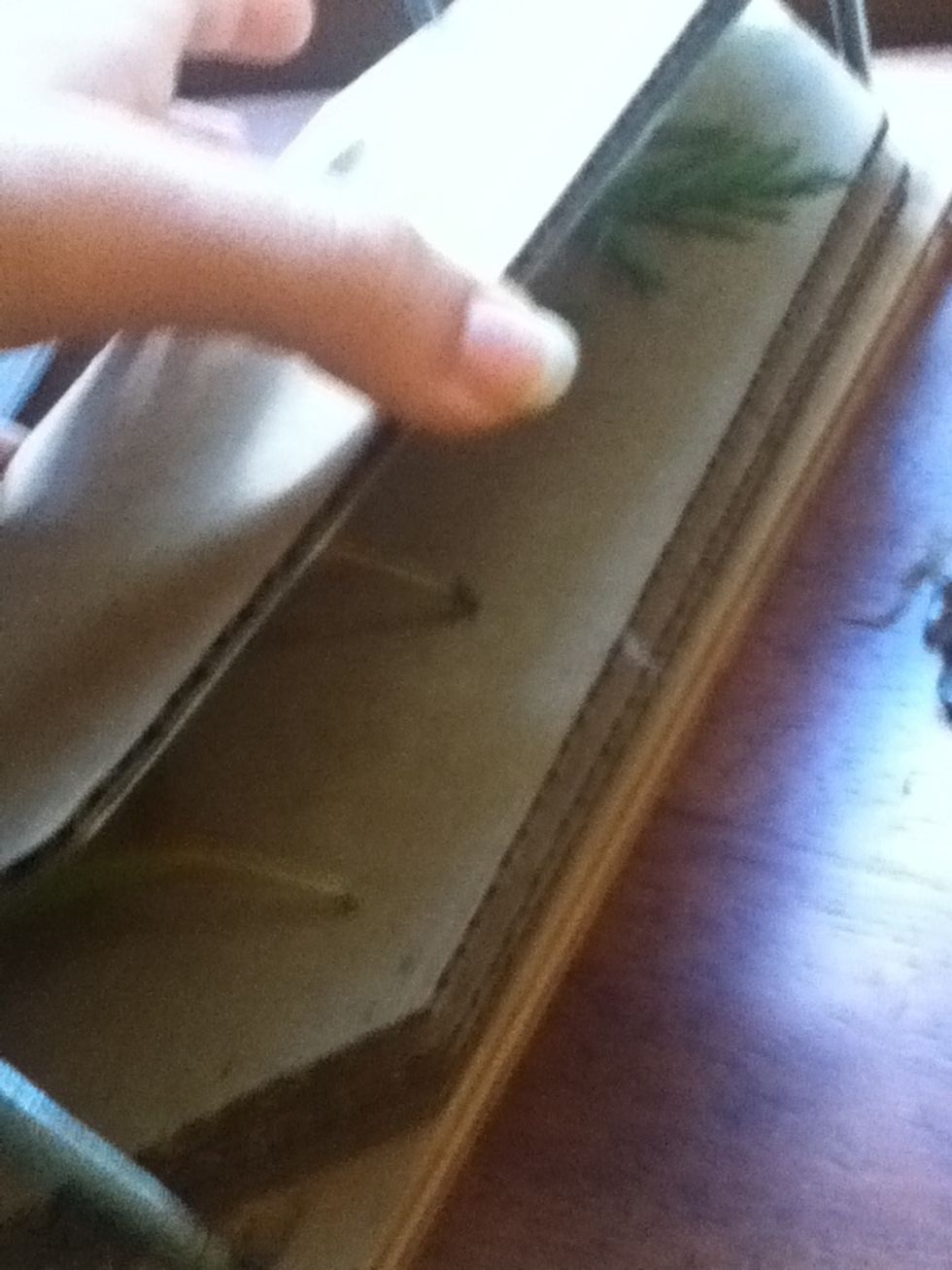 Place a couple more sheets of cardboard on top.