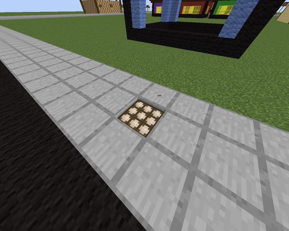 Place a daylight sensor