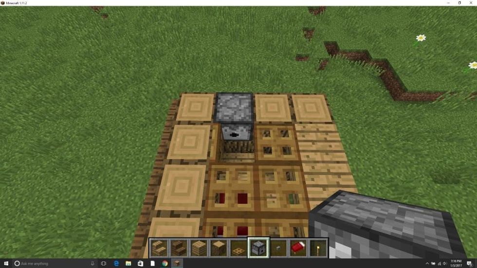 Place a dispenser on the side opposite to the bed facing inwards.