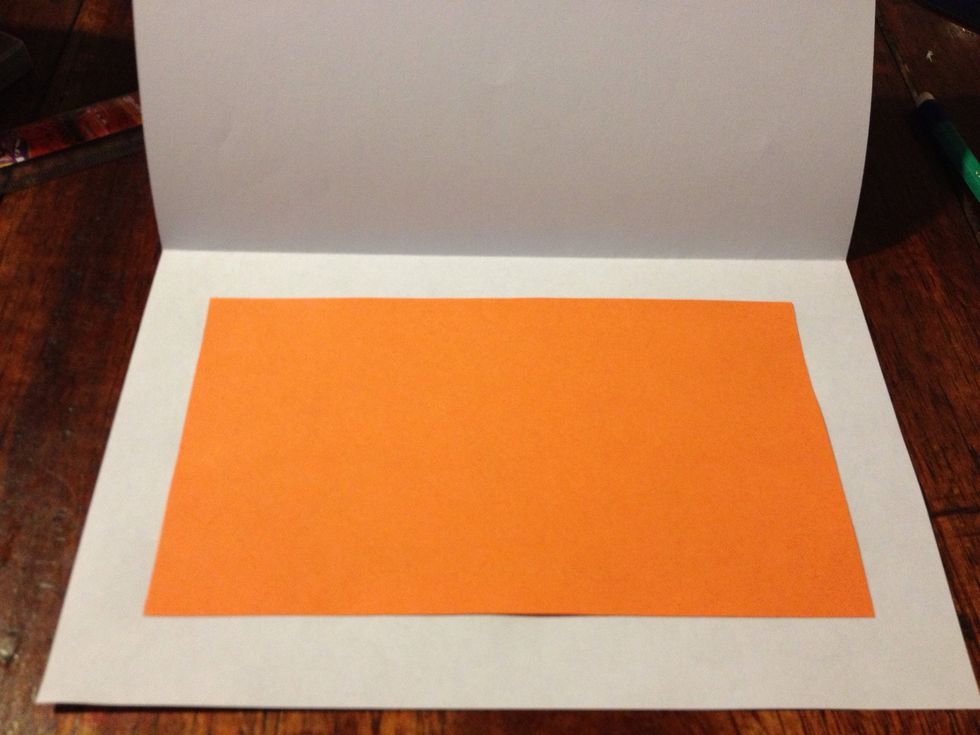 Place a piece of paper color you want behind the trim frame