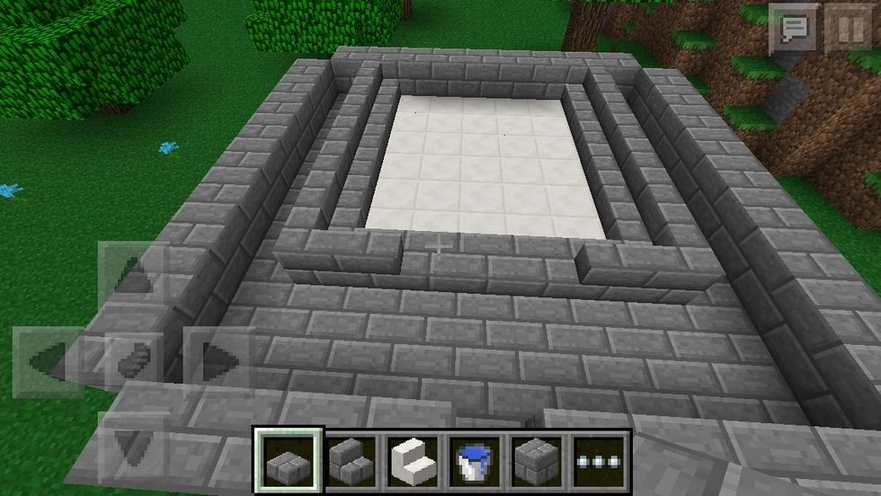 place a stair/slab configuration like so