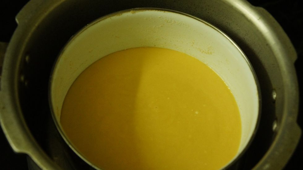 Place a stand in the pressure cooker ( 3 litre or above )