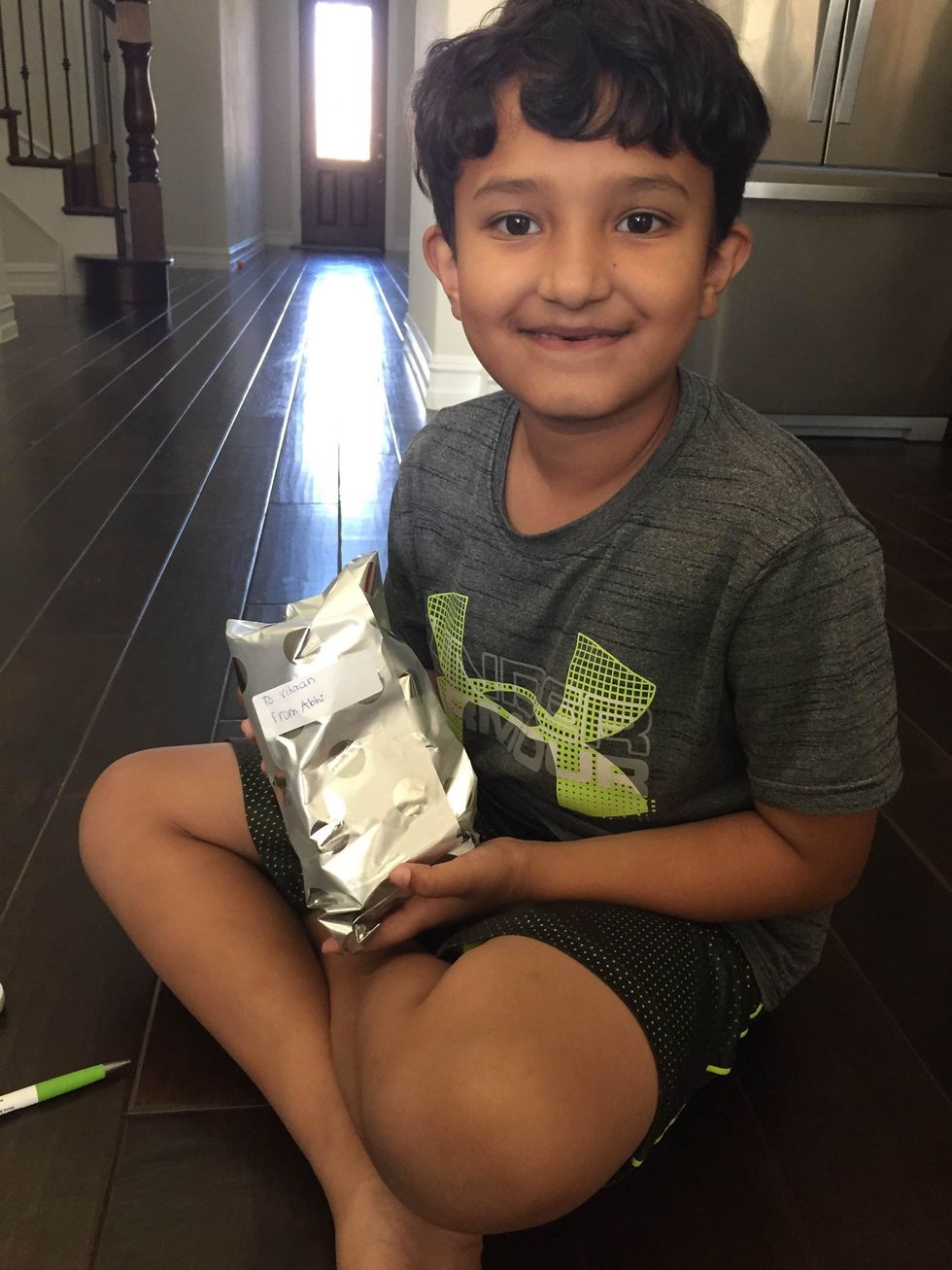 Place a tag and write the name of the person whom you are giving that gift.