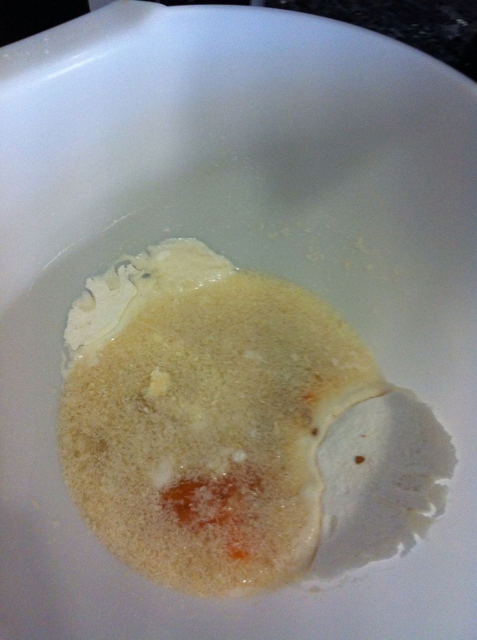 Place all ingredients in a bowl