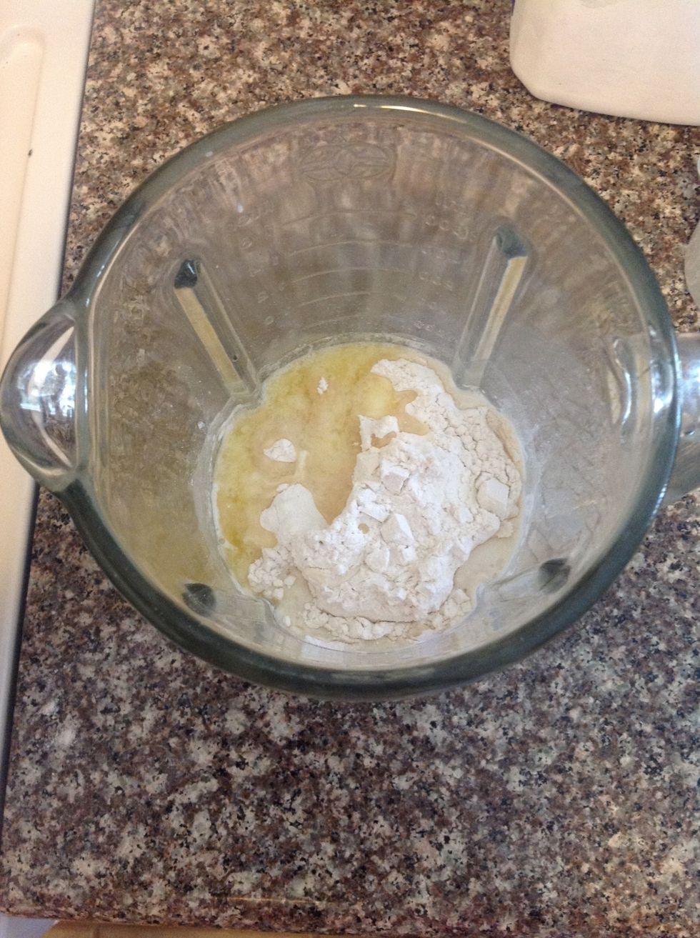 Place all ingredients in blender.