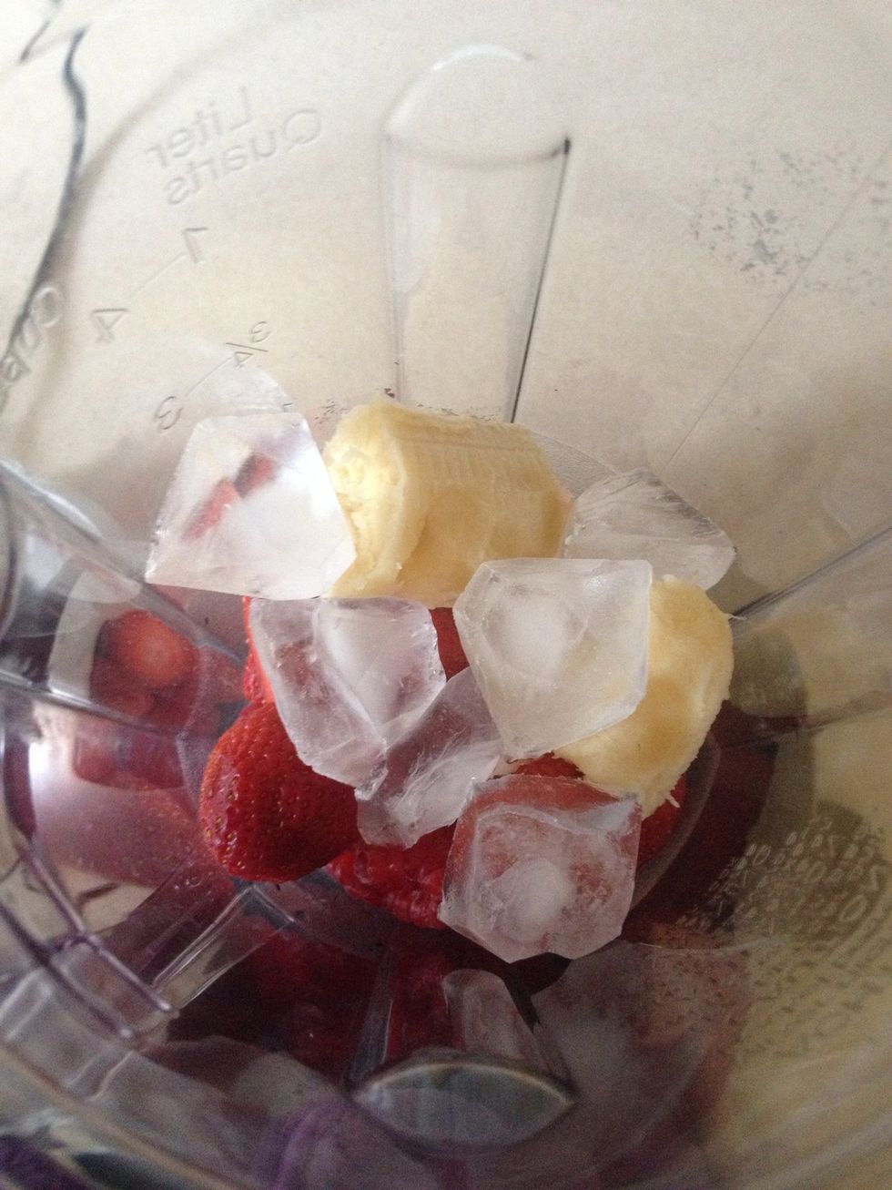 Place all ingredients into the blender