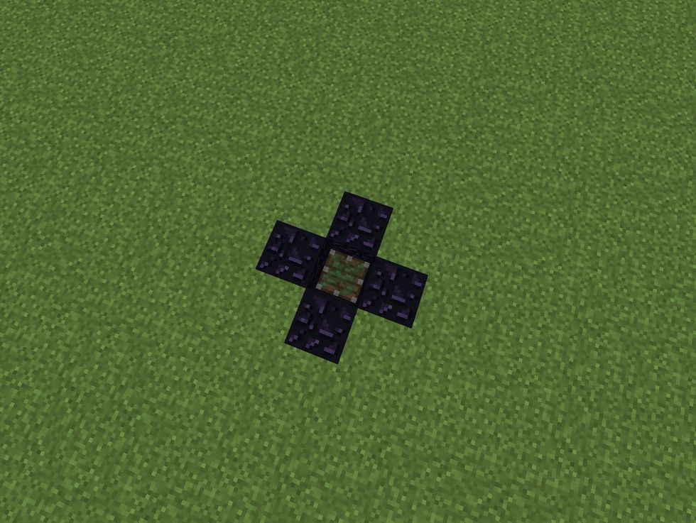 Place any sort of block on top of each redstone.