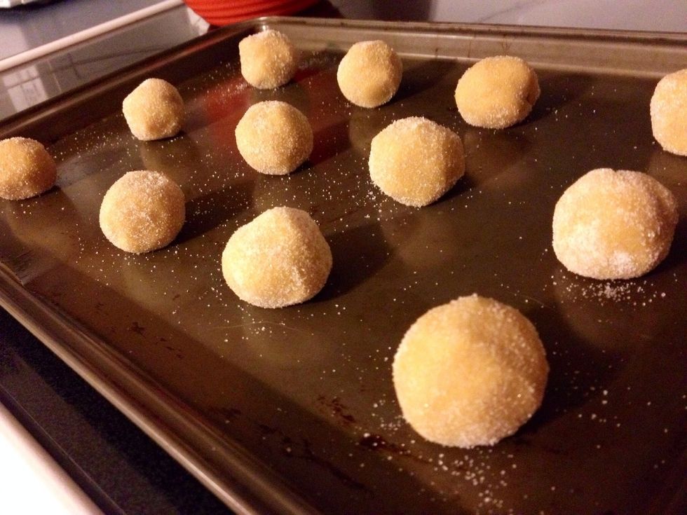 Place approximately 2 inches apart on an ungreased baking sheet.