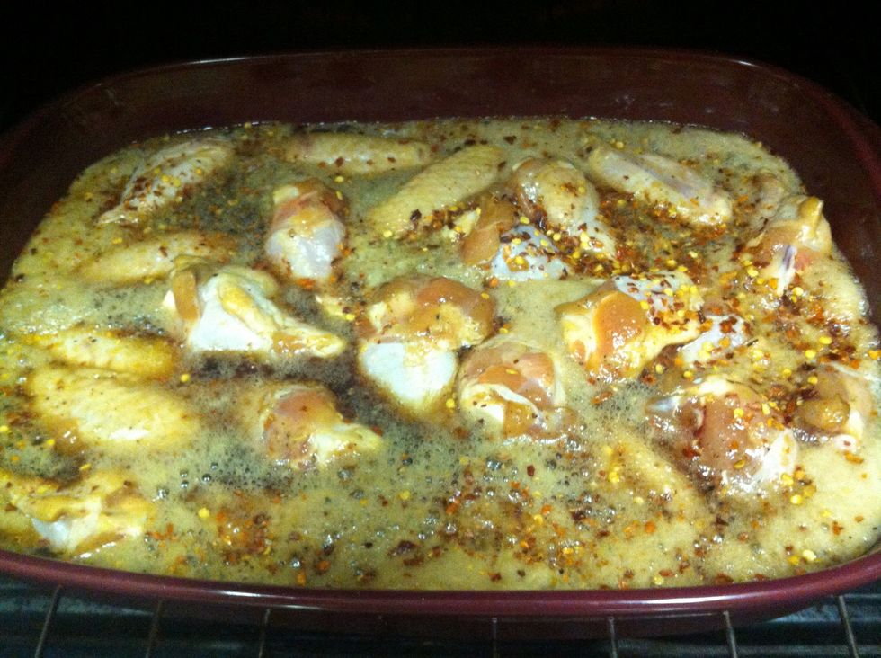 Place back in oven......