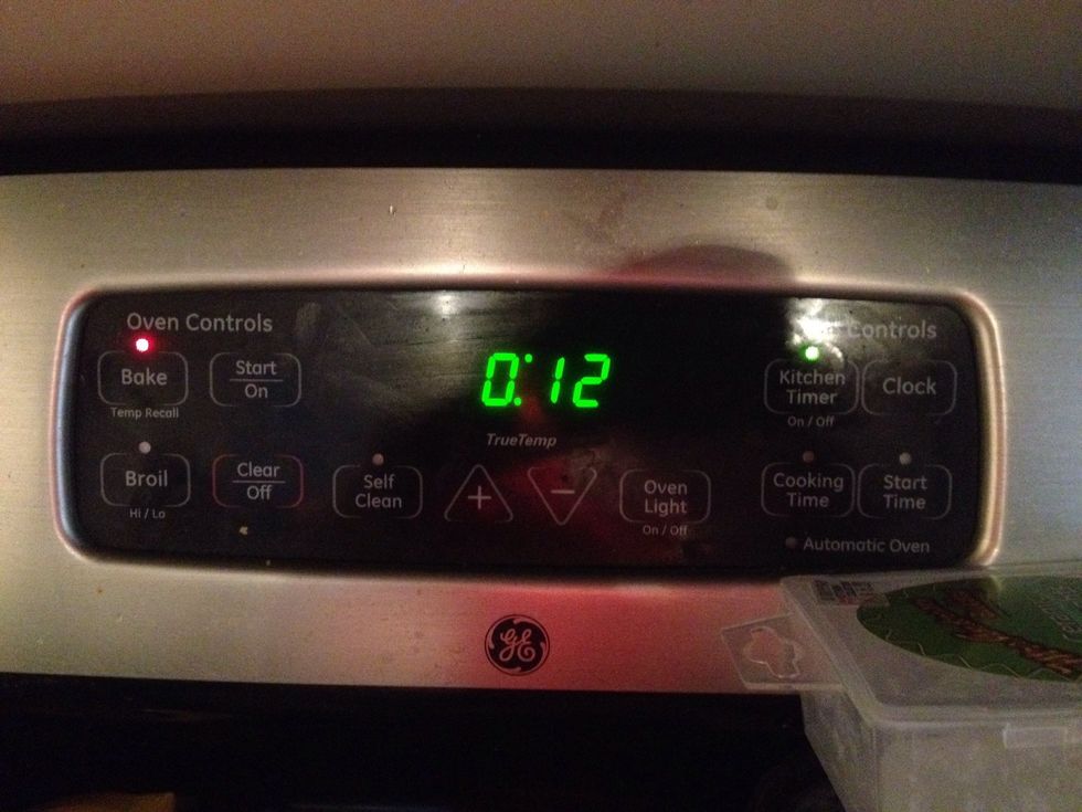 Place back in the oven for 12 mins for tartlets and 15 mins if you are making an individual tart