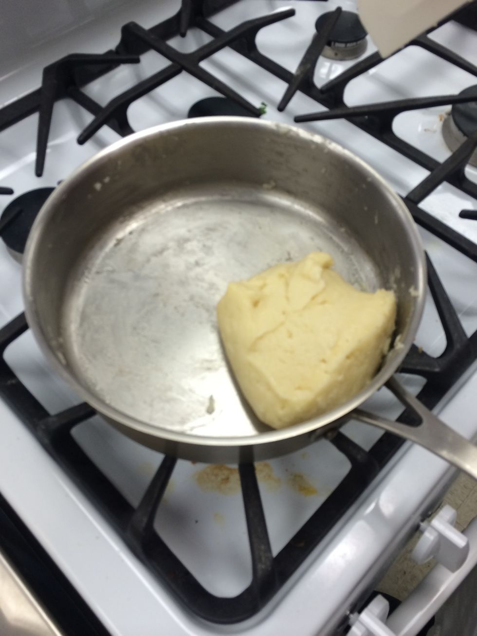 Place back on heat and cook until dry (this usually takes about a minute)