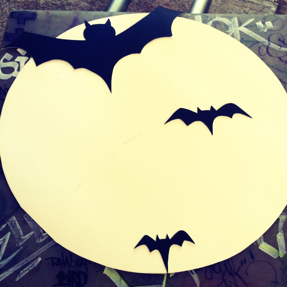 Place bats to create your scenery