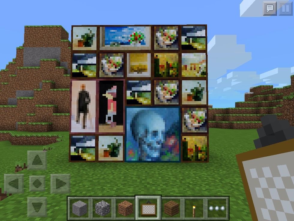 PLACE DIFFERENT PICTURES AROUND IT SO IT LOOKS MORE NATURAL